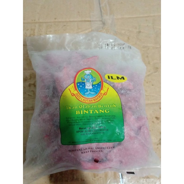 Jual Ikan Olahan Bentuk Bintang Ilm Ikan Olahan Shopee Indonesia