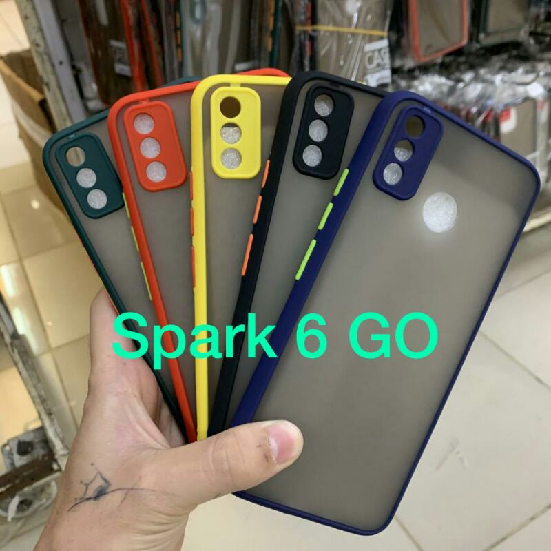Jual Tecno Spark 6Go Bumper Aero my choice fuze case | Shopee Indonesia