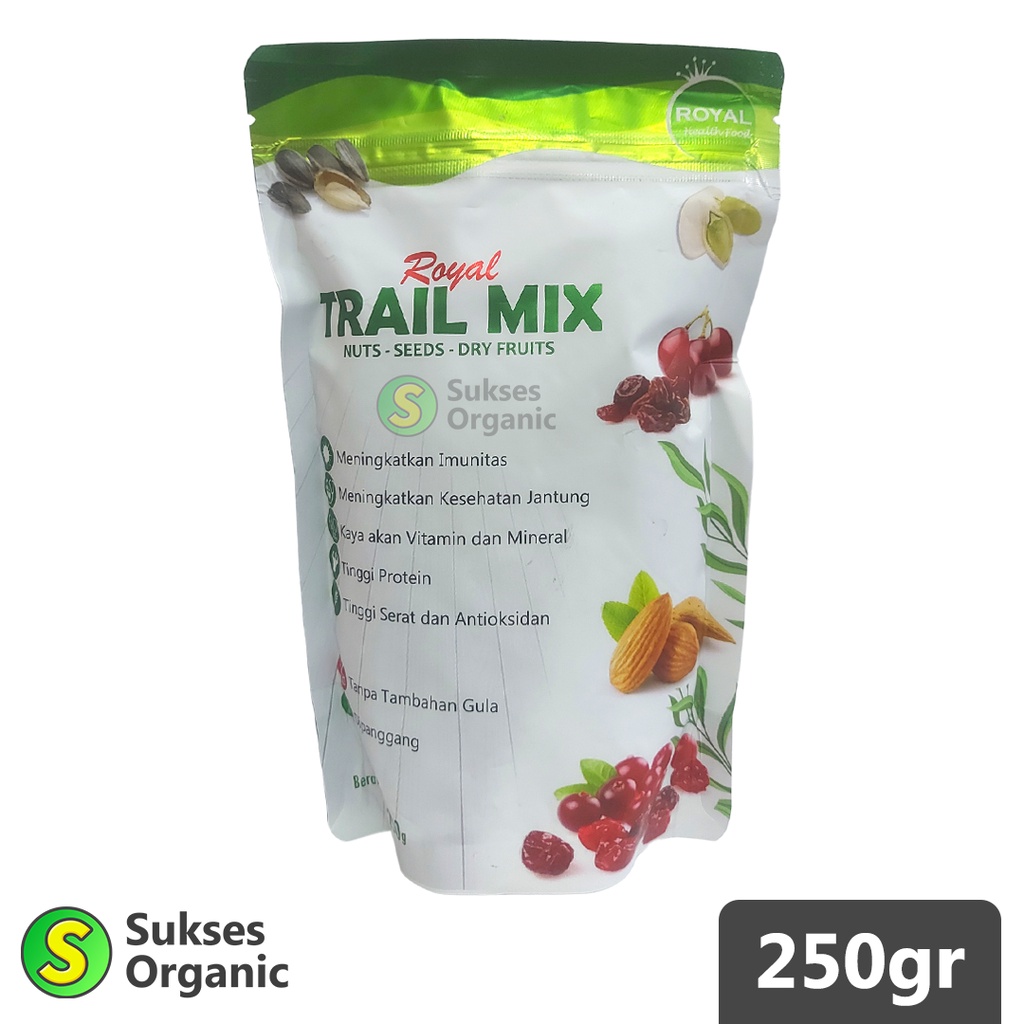 Jual Trail Mix (Nuts Seeds Dry Fruits) Royal 250gr | Shopee Indonesia