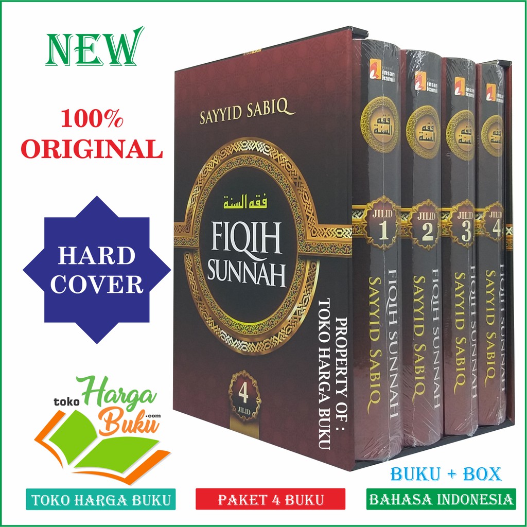 Jual Fiqih Sunnah Sayyid Sabiq Komplit 1set Isi 4 Jilid Penerbit