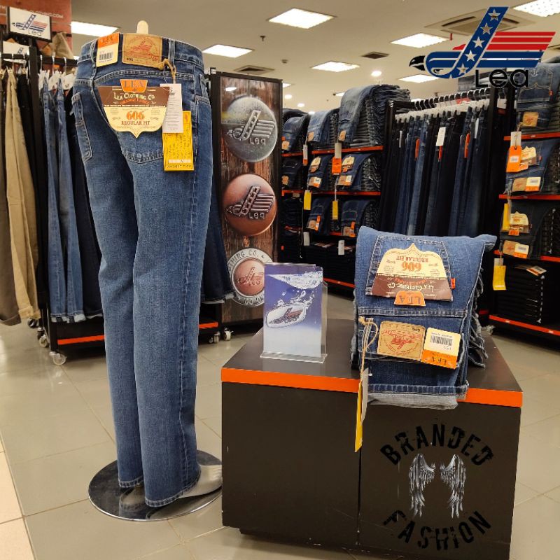 LEA JEANS CELANA PANJANG REGULER BIRU WASHING 606.46.54.90
