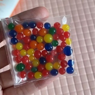 Jual Waterbeads kecil dan jumbo 10 gr / Water Beads hidrogel boba