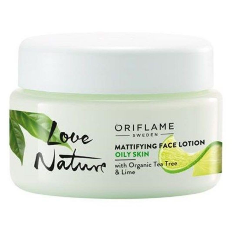 Jual tea tree moisturizer face cream love nature oriflame Shopee Indonesia