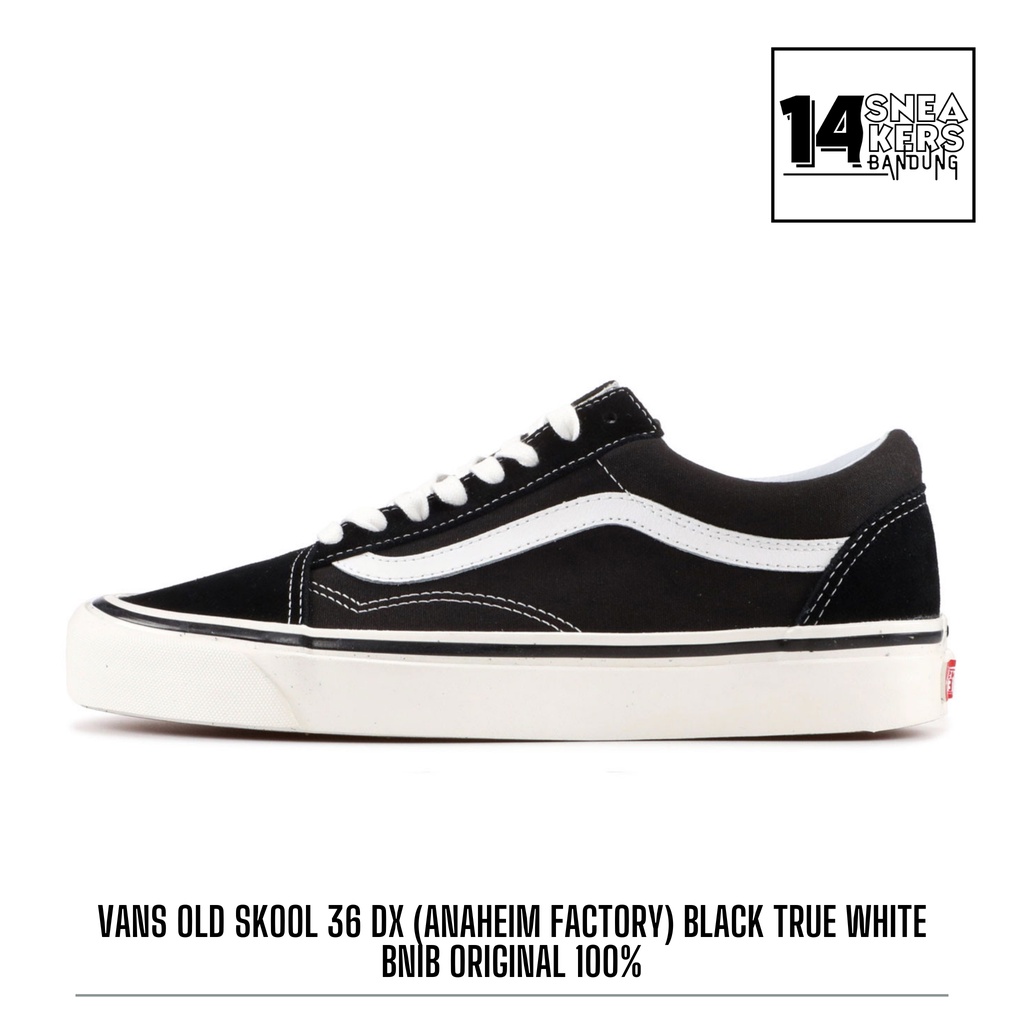 Vans old skool on sale anaheim black white