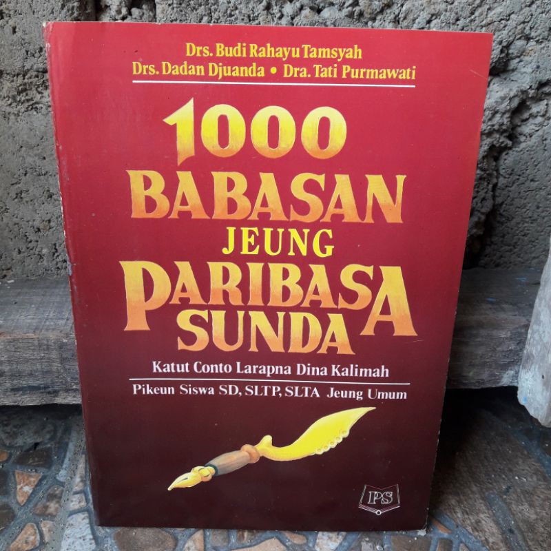 Jual BUKU ORIGINAL - 1000 BABASAN JEUNG PARIBASA SUNDA | Shopee Indonesia