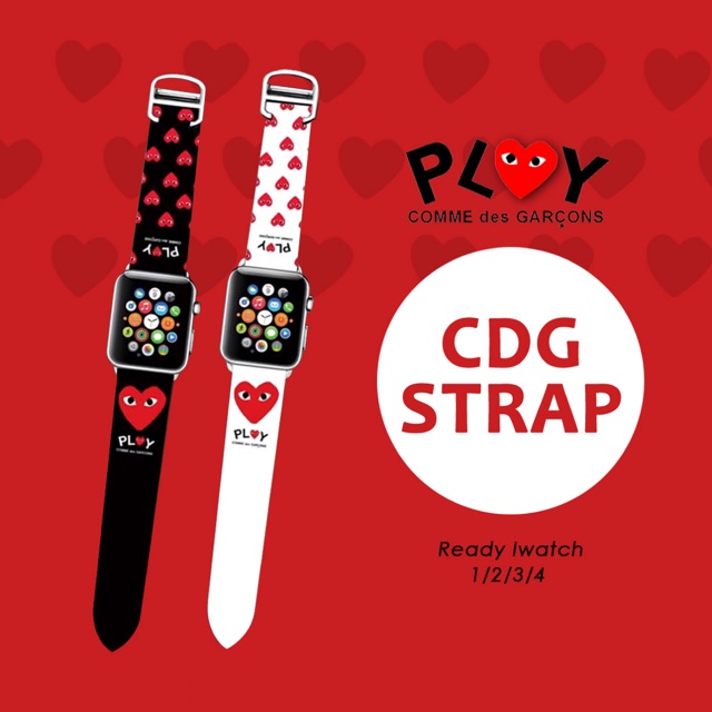 Comme des garcons apple watch sales band