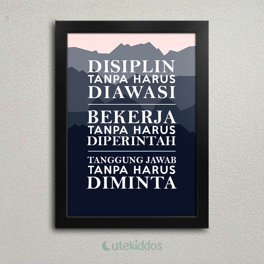 Jual Hiasan Dinding Motivasi Wall Decor Poster Kayu Dekorasi Kantor Ruang Kerja Shopee Indonesia