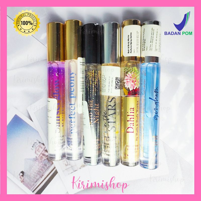 Jual Parfum Mini Spray Bath & Body Works BBW ORI | Shopee Indonesia
