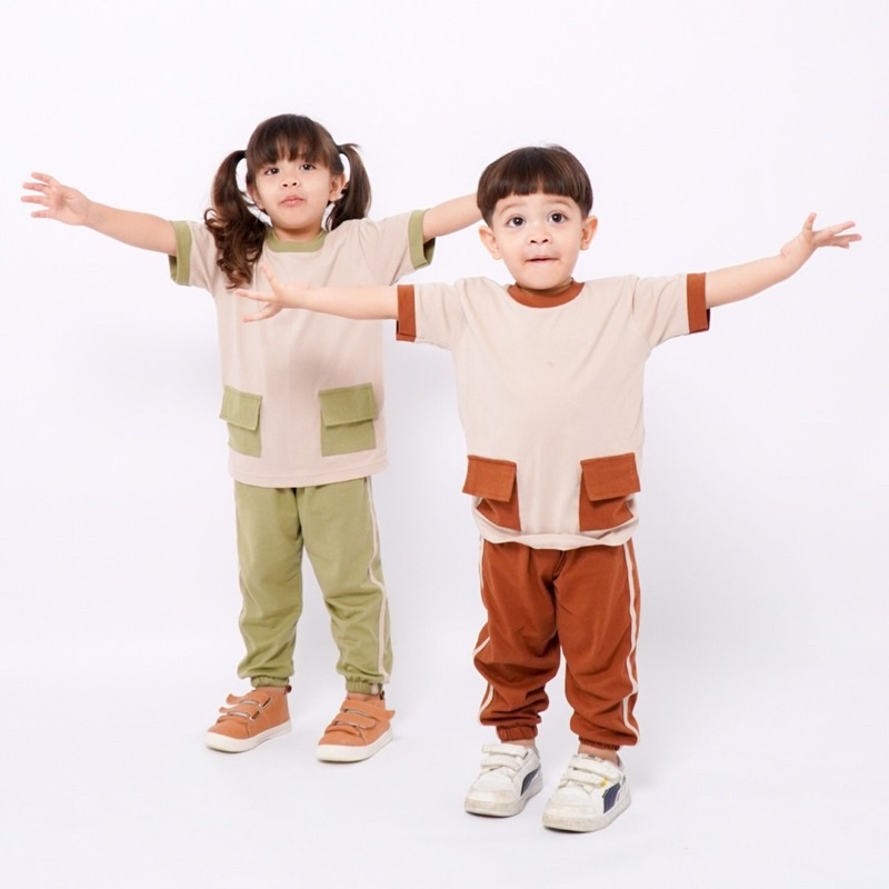 Jual PLAYSET ANAK UNISEX / SET BAJU ANAK (1-7 TAHUN ) | Shopee Indonesia