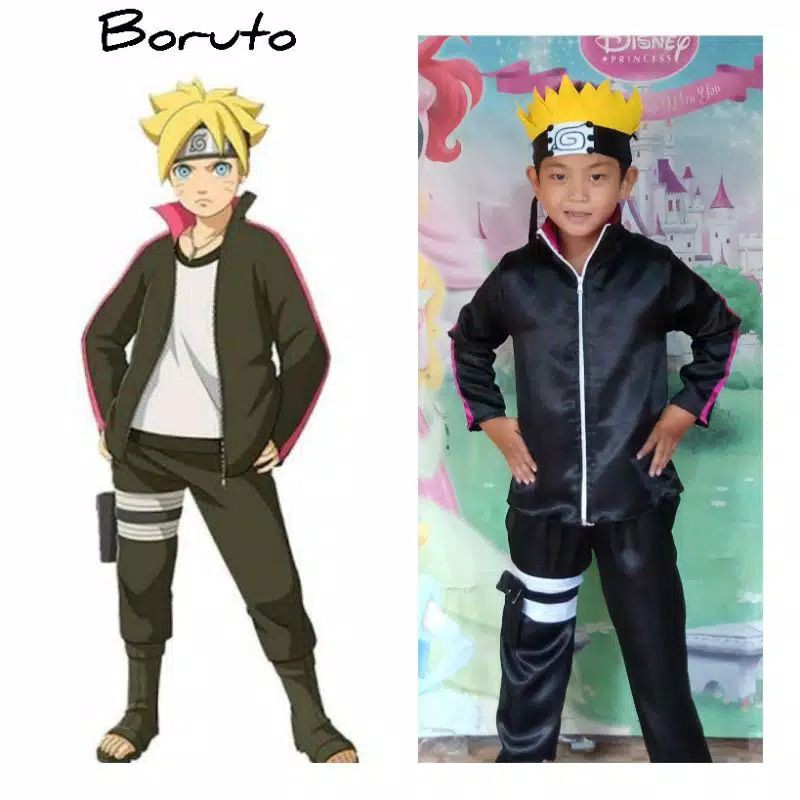 Jual Kostum Cosplay Anak Anime Jepang Karakter Boruto Naruto The