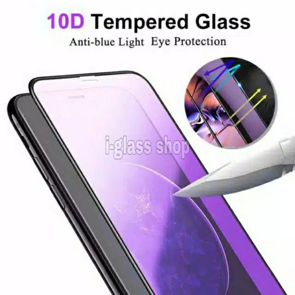Jual IGS Tempered Glass Bluray Anti Blue Light Full 10D 99D XIAOMI ...