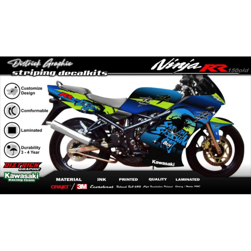 Jual Decal fullbody Ninja RR Old SS | Shopee Indonesia
