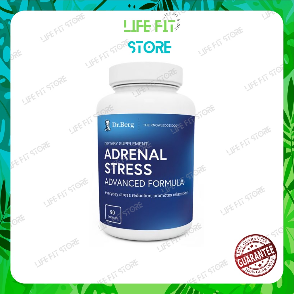 Jual Dr Berg Adrenal Stress Advanced Formula WITH ASHWAGANDHA 90 kapsul