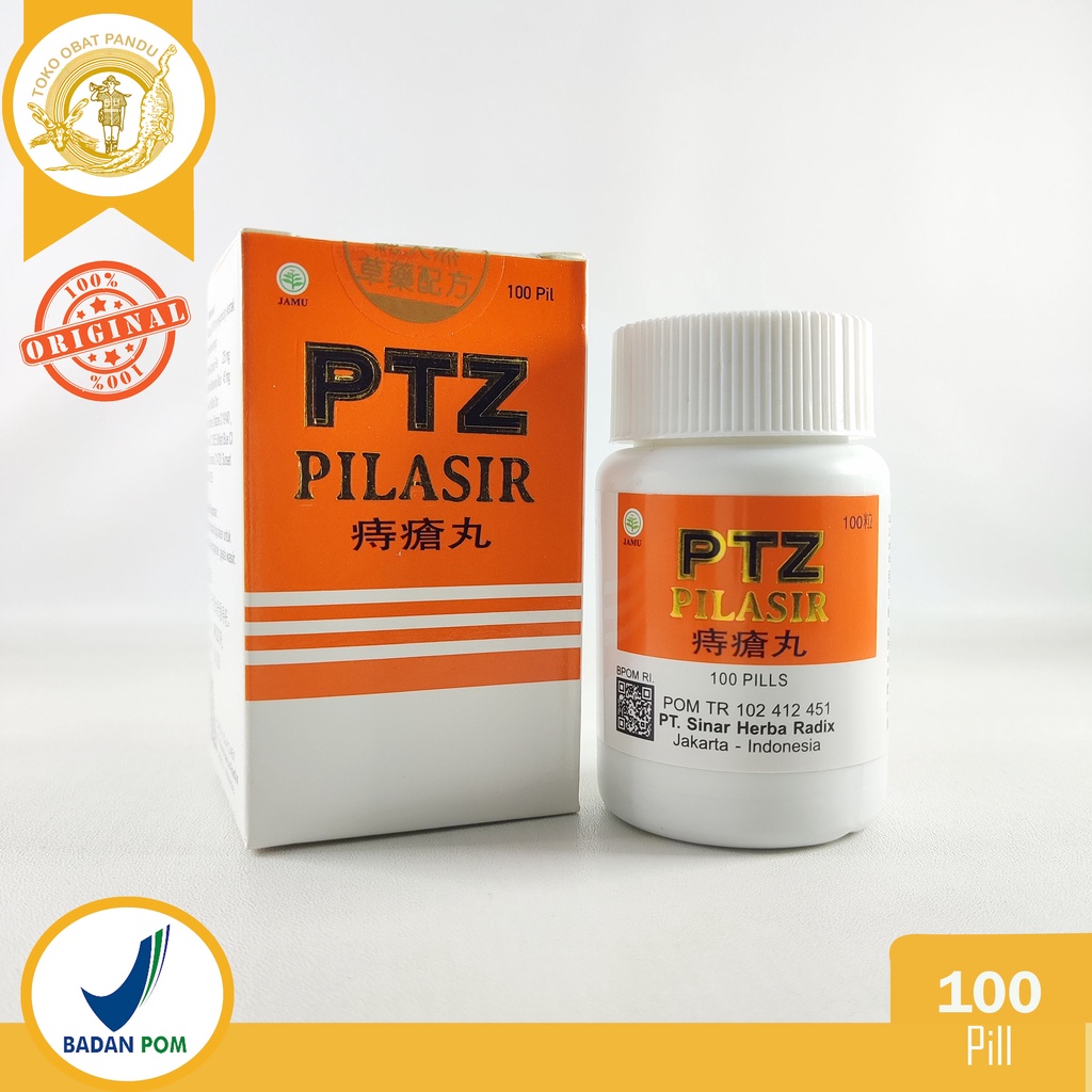 PTZ PILASIR (1 BOTOL) / OBAT WASIR / AMBEIEN / AMBEYEN