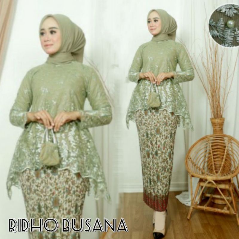 Jual SETELAN KEBAYA RINJANI TILLE SET KEBAYA PESTA ROK PRISKET BAJU ...