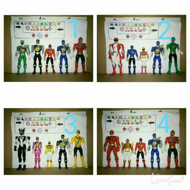 Jual Power Rangers Set Figure | Shopee Indonesia