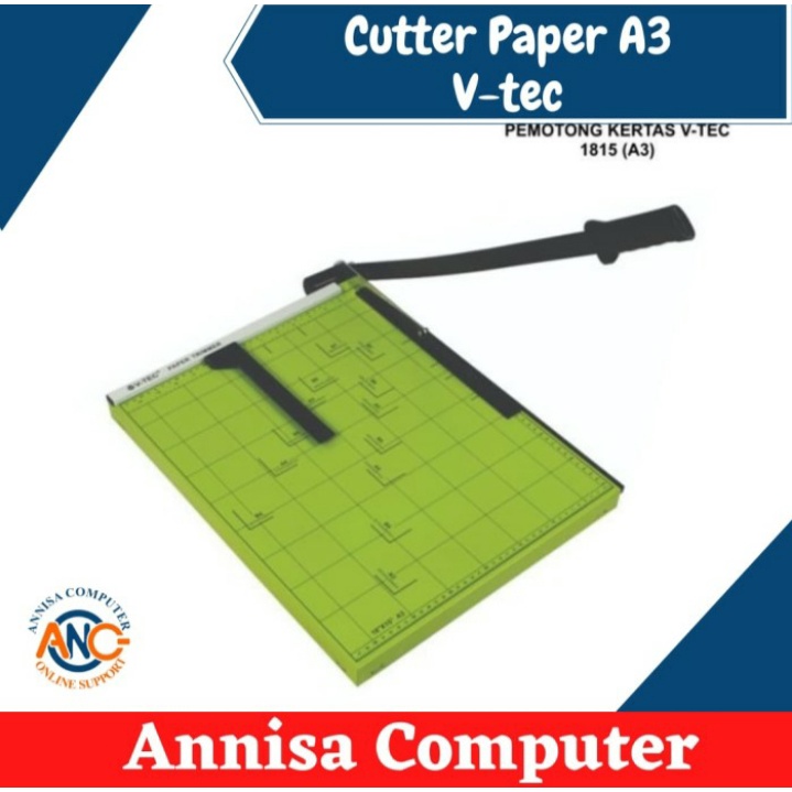 Jual Cutter Paper A3 Vtec / Pemotong Kertas A3 / Alat Potong Dus ...