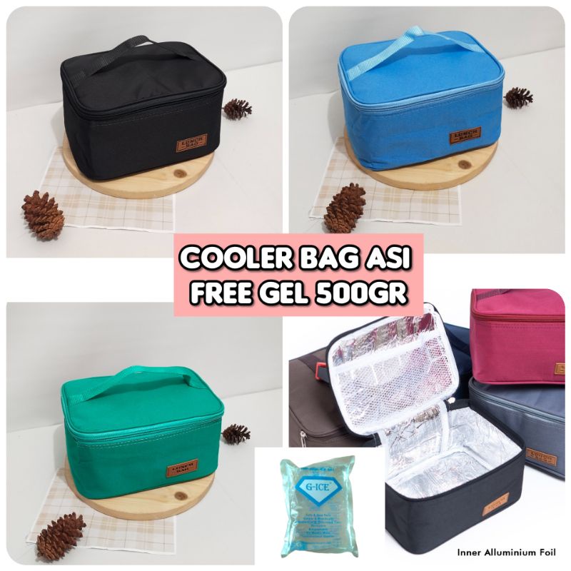Jual Cooler Bag Asi (Free Icegel 500gr) Tahan 6 sampai 8 Jam/ Coolerbag