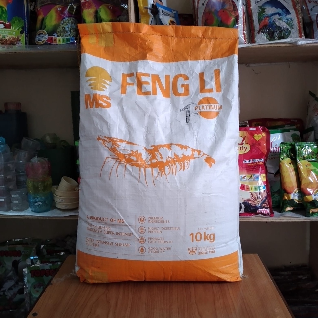 Jual Pelet Fengli no 0, no 1, no 2A Kemasan 10 Kg ( Full 1 karung ...