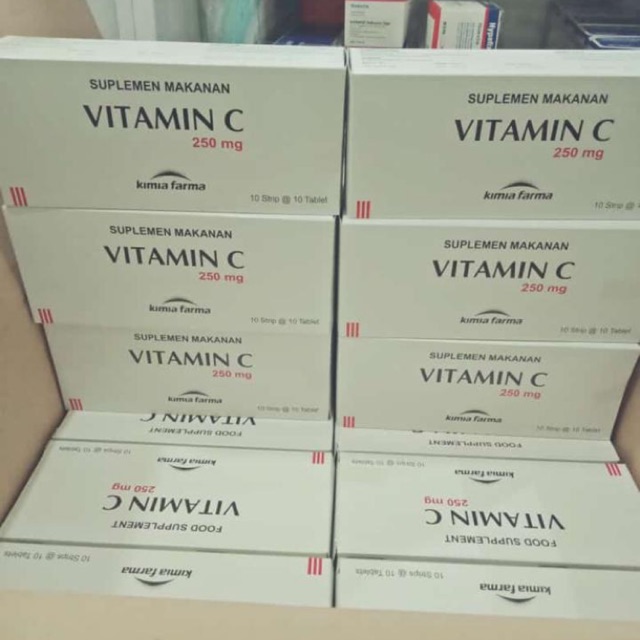 Jual Vitamin C Kimia Farma 250gram HARGA PER BOX | Shopee Indonesia