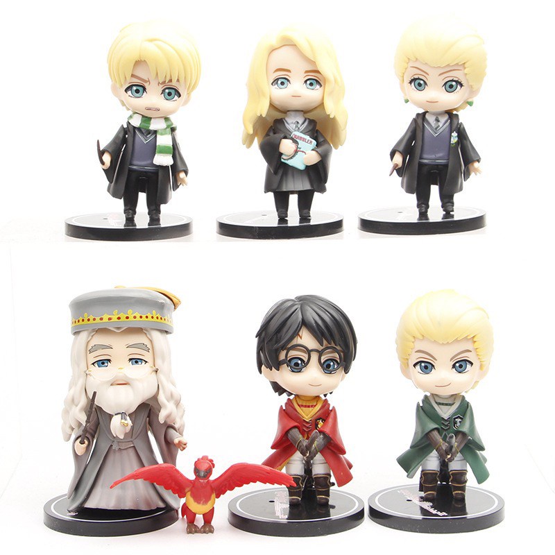 Jual HARRY POTTER RON WEASLEY HERMIONE ALBUS DUMBLEDORE OWL SET Set 7