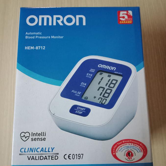 Jual Tensimeter Digital Omron Hem 8712-alat Ukur Tekanan Darah ...