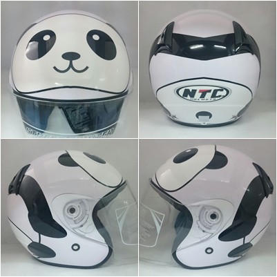 Jual Helm Dewasa NTC - Panda | Shopee Indonesia