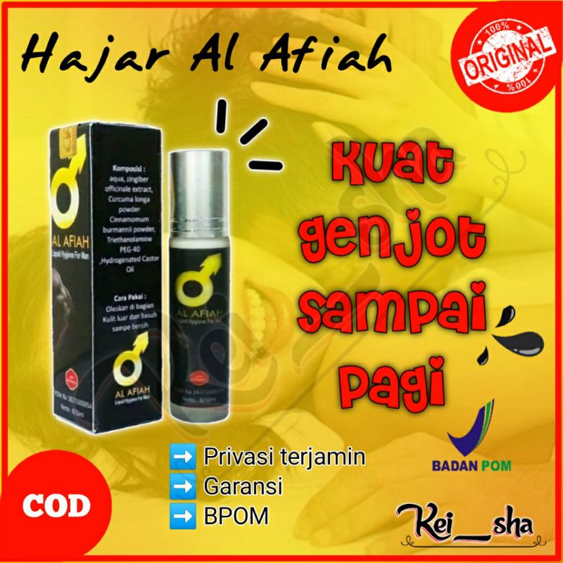 Jual Hajar Jahanam Alfiah Al Afiah Bpom Obat Kuat Perkasa Oles Tahan