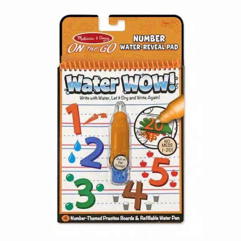 Jual Melissa Doug Water Wow Coloring Book Buku Mewarnai Air Shopee