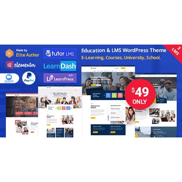 Jual Edubin – Education WordPress Theme | Shopee Indonesia