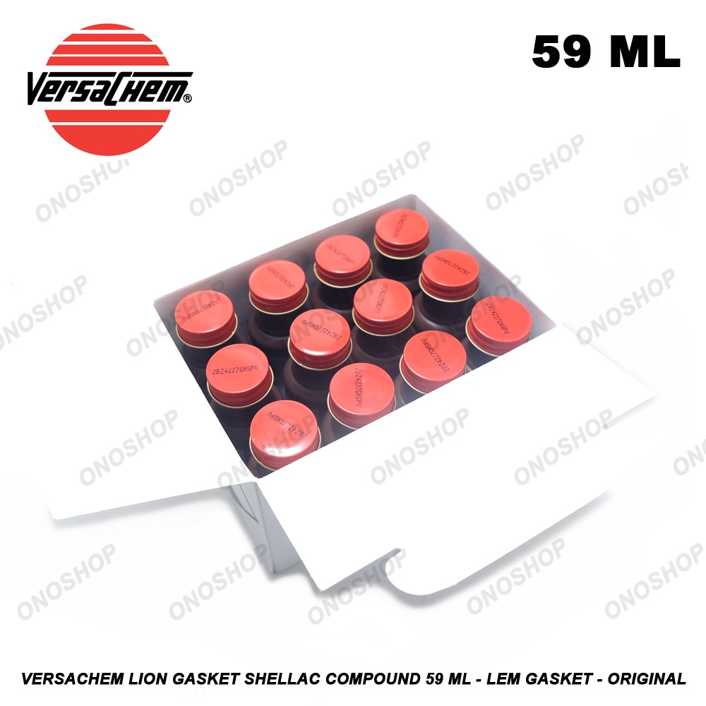 Jual Versachem Lion Gasket Shellac Compound 59 mL - Lem Gasket ...