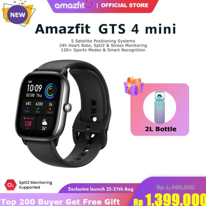 Jual Amazfit GTS Mini Smartwatch AMOLED Screen GPS 70