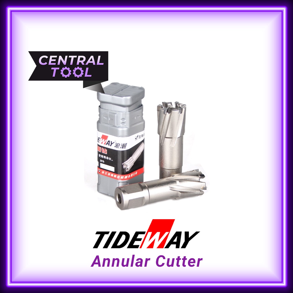 Jual Mata Bor TCT Jetbroach 27mm TIDEWAY Annular Cutter 27 mm