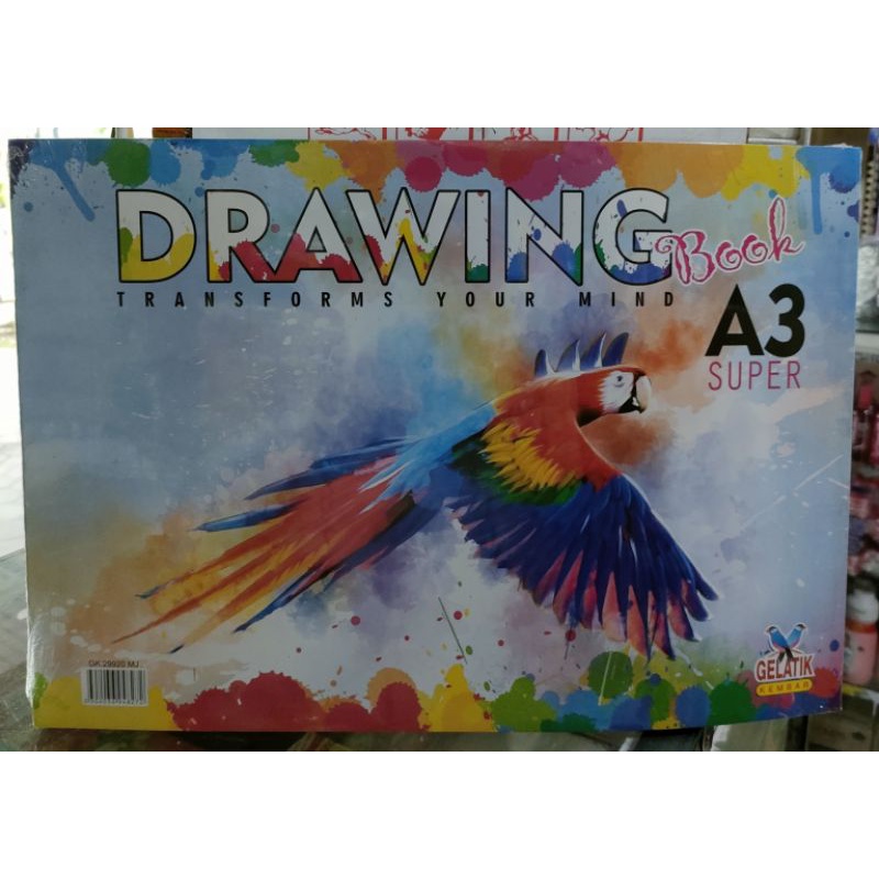 Jual Buku Gambar A3, 1pak isi 10buku gambar ukuran A3 | Shopee Indonesia