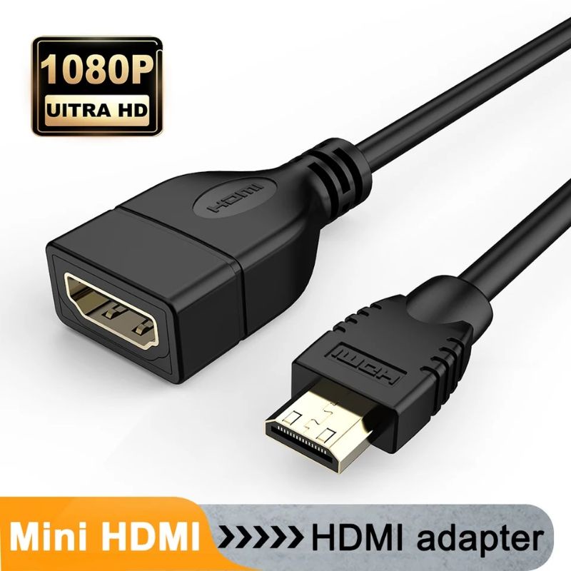 Jual Kabel Mini Hdmi Male To Hdmi Female Shopee Indonesia