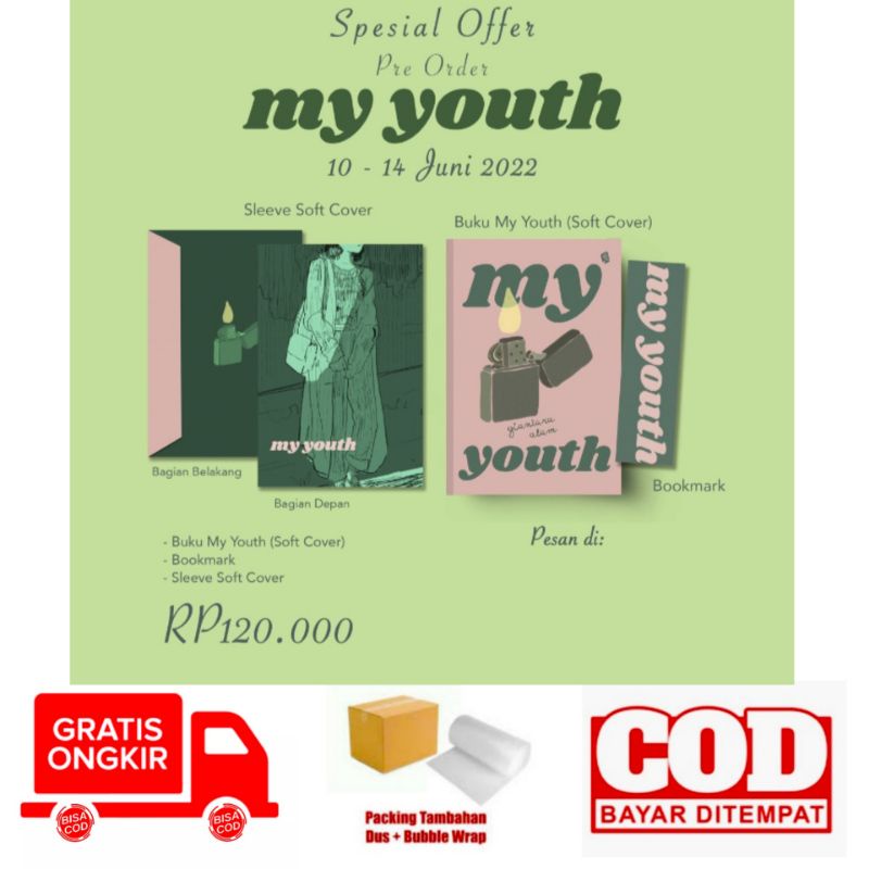 Jual NOVEL BUKUNE MY YOUTH,DARCEL,TERPIKAT,UNREQUITED(GRATIS ONGKIR ...