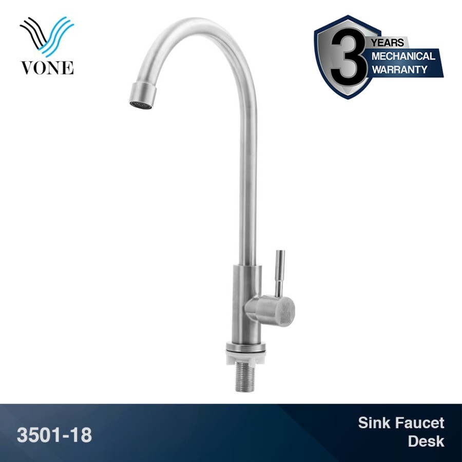 Jual Vone Keran Kran Air Angsa Sink Wastafel Cuci Piring Dapur Shopee Indonesia