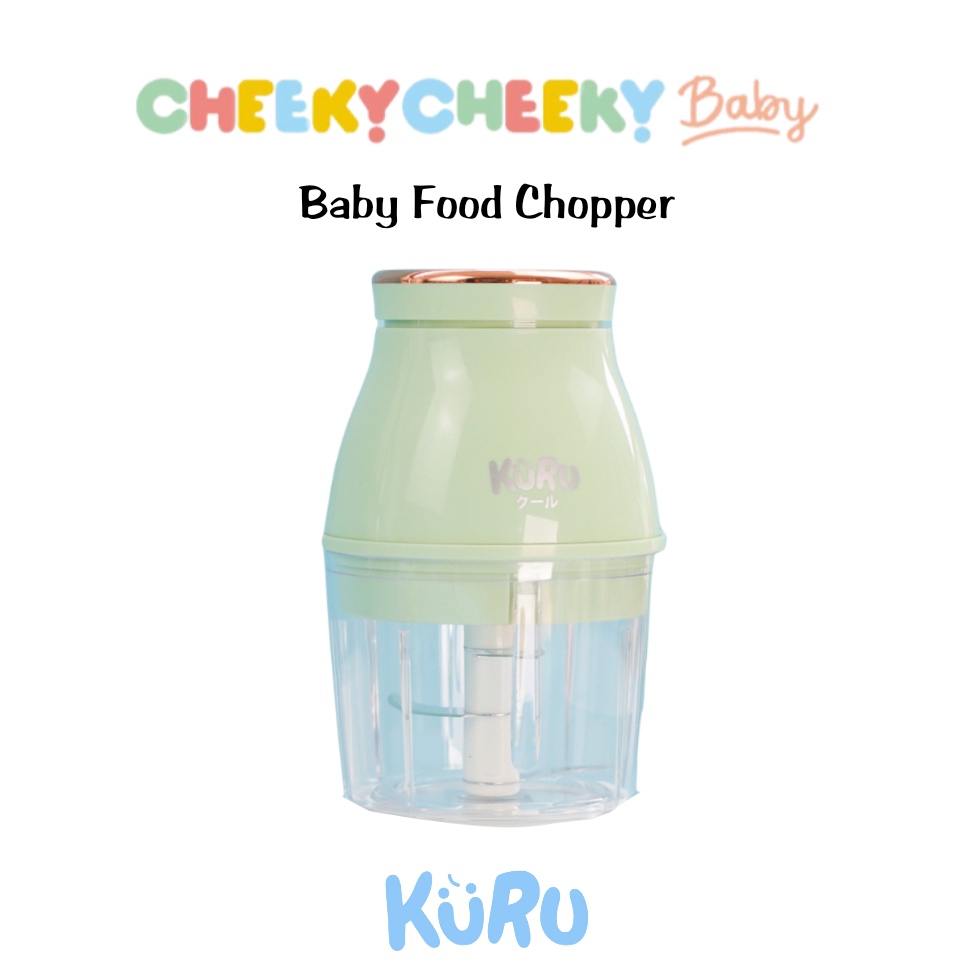 Jual KURU Electric Baby Food Chopper / Peralatan Mpasi Bayi / Chopper ...
