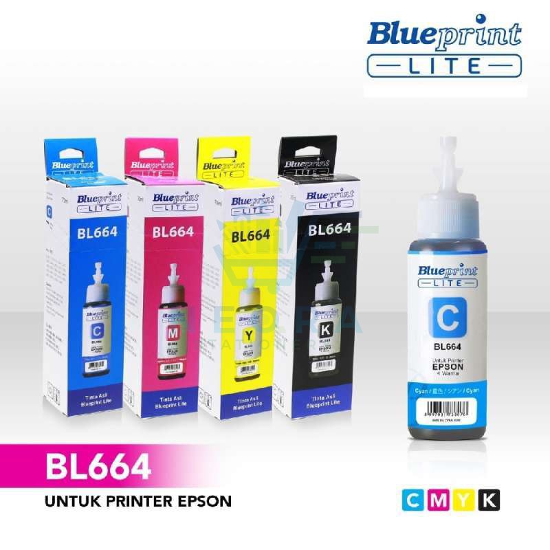 Jual Tinta Blueprint Lite Bl Untuk Printer Epson Ml Shopee Indonesia