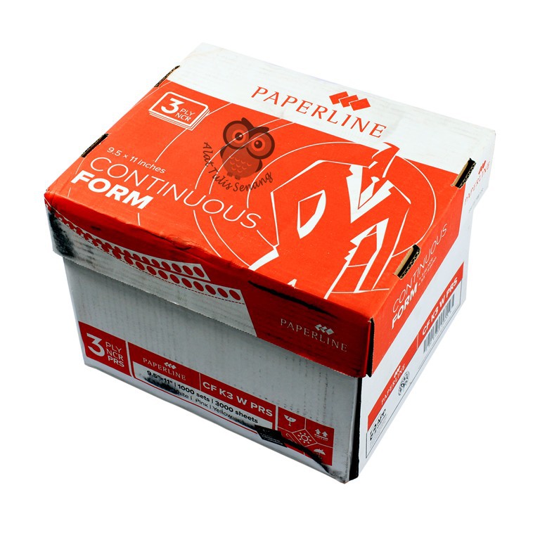 Jual Continuous Form 3 Ply Paperline CF K3 W | Shopee Indonesia