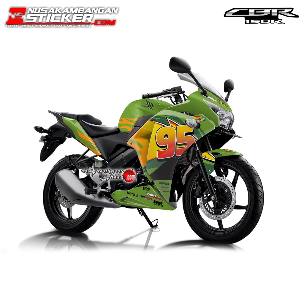 Jual DECAL KIT STICKER HONDA CBR 150 CBU THAILAND GRAFIS MC QUEEN ...