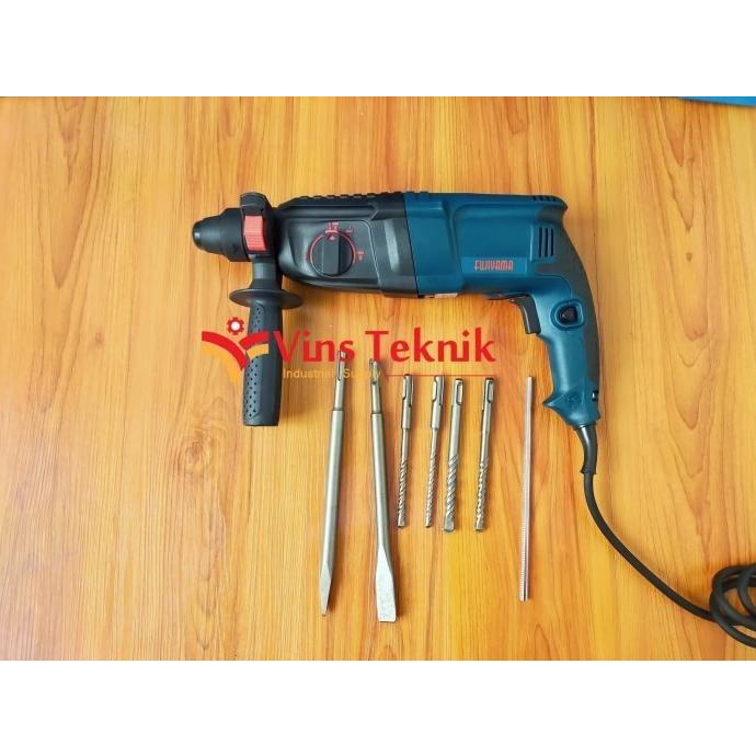 Jual Mesin Bor Beton Rh Fujiyama Hammer Drill Rh Shopee Indonesia