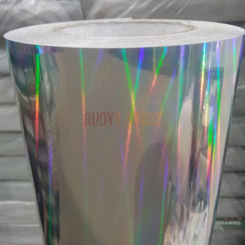 Jual Sticker Bahan Cutting Hologram Crome Pelangi | Shopee Indonesia