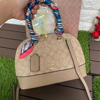 Coach Alma warna coklat Original jual Rugi