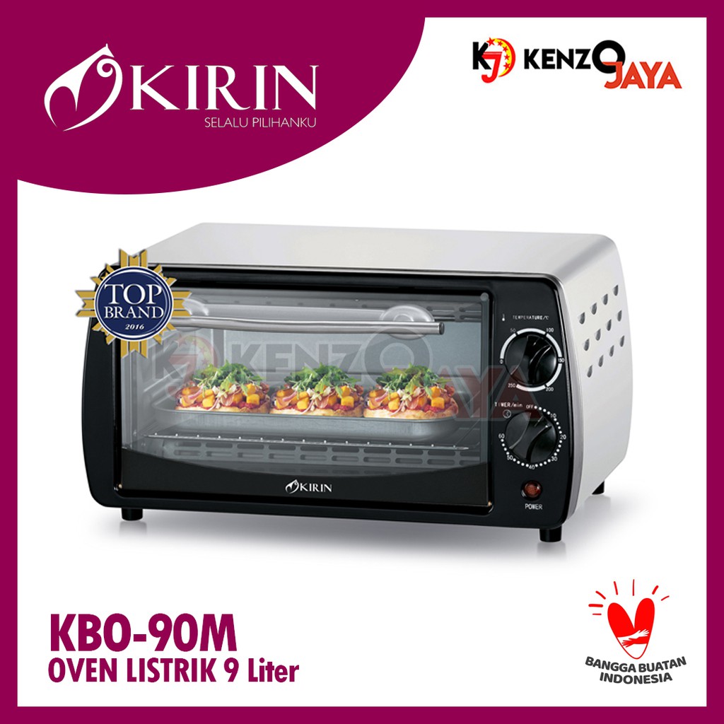 Jual Oven Listrik Liter Kirin Kbo M Shopee Indonesia