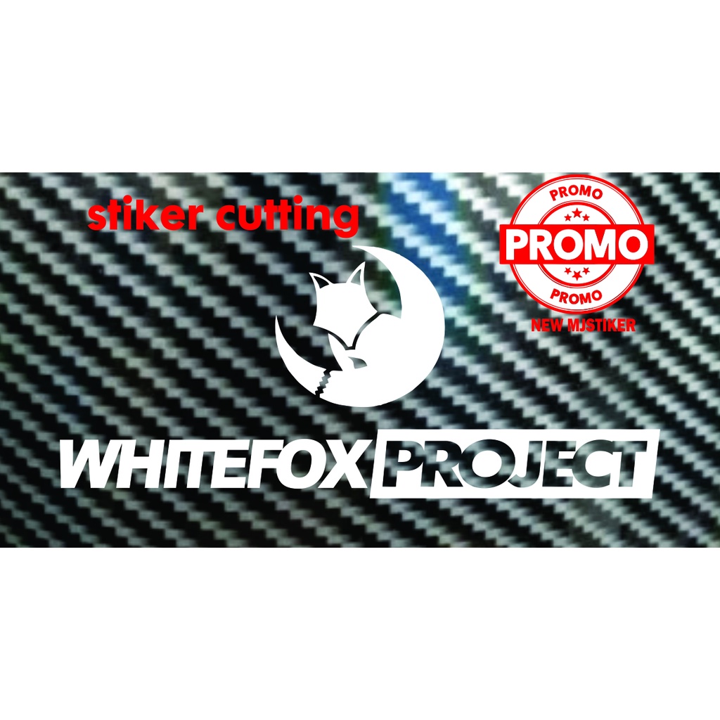 Jual Stiker Whitefoxproject Cutting Shopee Indonesia