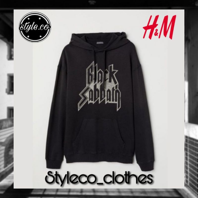 Black sabbath hoodie h&m hotsell