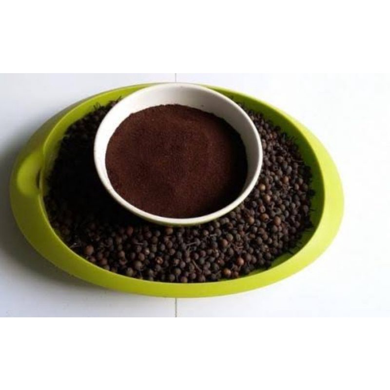 Jual 500 GRAM BUBUK BIJI KEMUKUS PIPER CUBEBA CUBEB RINU JAVA TAILED ...