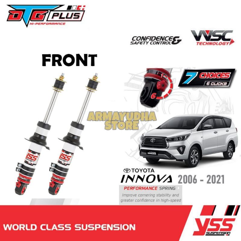 Jual Shock depan sok breaker YSS DTG 7 Step Toyota Kijang Innova 2KD ...