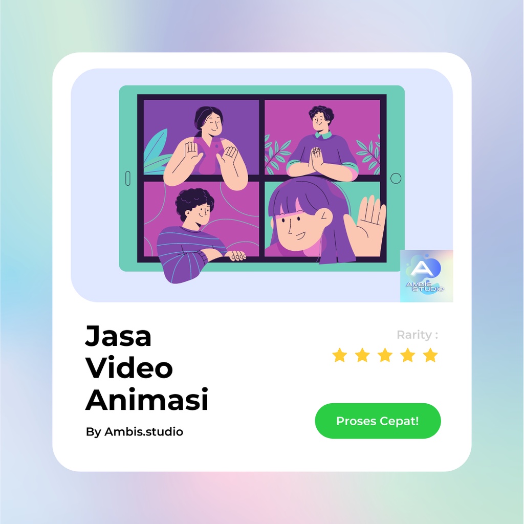 Jual Jasa Video Animasi 2D Iklan, Presentasi, Company Profile | Shopee